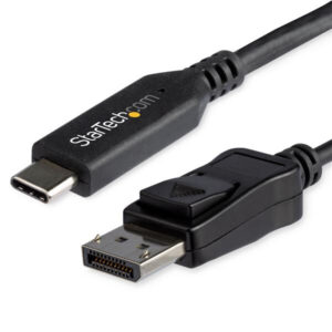 StarTech.com CDP2DP146B video kabel adapter 1,8 m USB Type-C DisplayPort Zwart