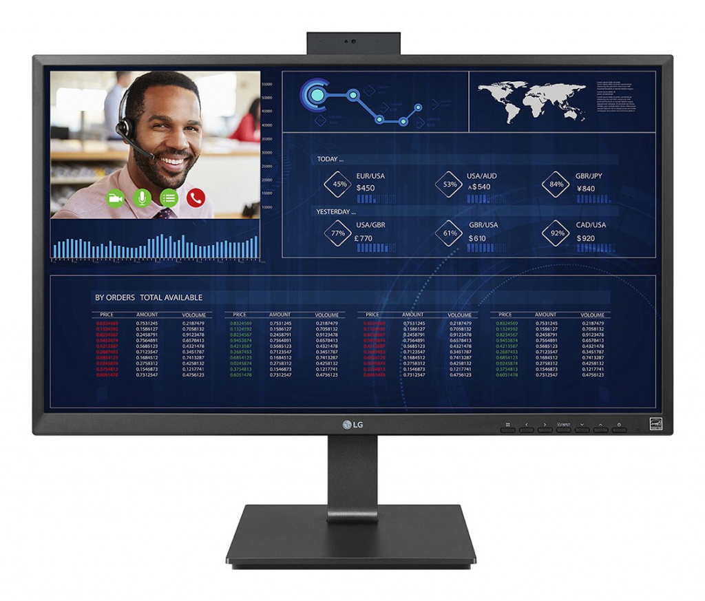 LG 27CQ651W-BP Intel® Pentium® N6005 68,6 cm (27") 1920 x 1080 Pixels Alles-in-één-pc 4 GB DDR4-SDRAM 256 GB SSD Windows 10 IoT