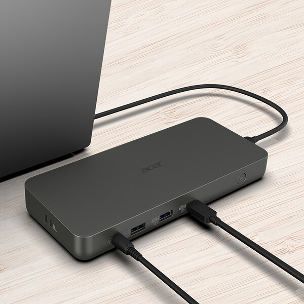 Acer USB Type-C Docking Station D501 USB 3.2 Gen 1 (3.1 Gen 1) Type-C Grijs - Afbeelding 15