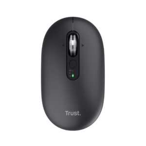 Trust Seron Slim Multi-device Muis - USB en Bluetooth muis – 7 knoppen – 3200 DPI – Zwart