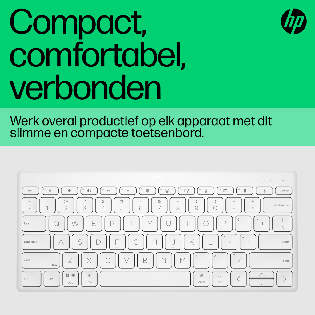 HP 350 Compact Multi-Device Bluetooth Keyboard - Afbeelding 11