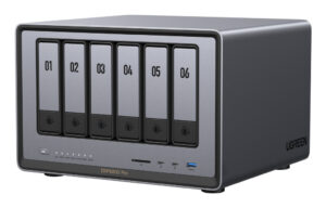 Ugreen DXP6800 Pro NAS Desktop Intel® Core™ i5 8 GB DDR5 Grijs, Zwart