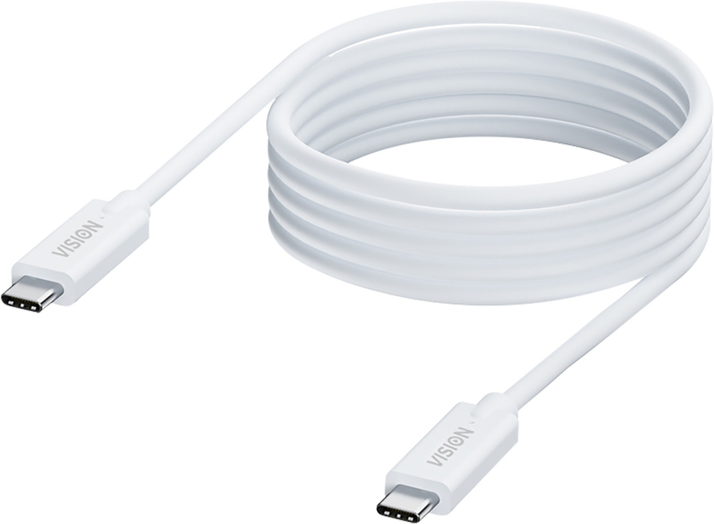 Vision TC 2MUSBC USB-kabel USB 3.2 Gen 1 (3.1 Gen 1) 2 m USB C Wit