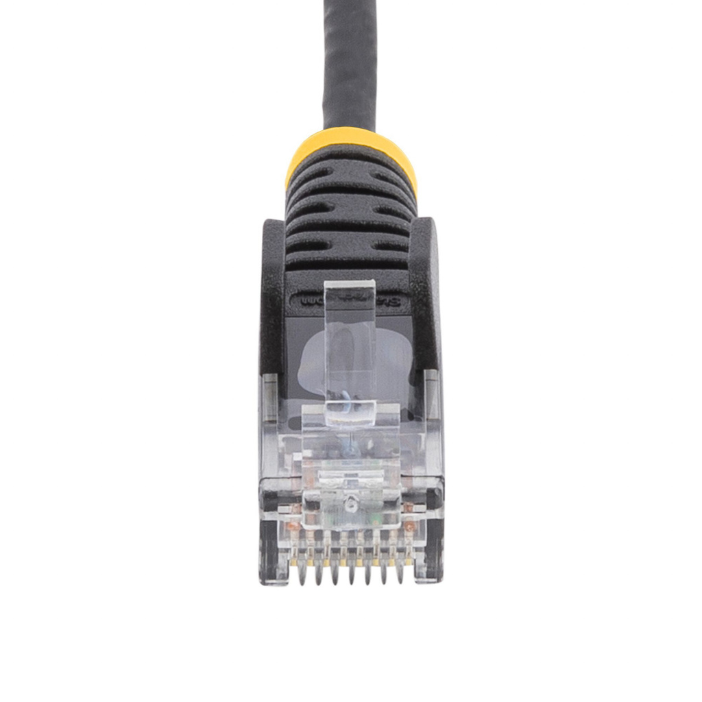 StarTech.com 7m Dunne CAT6 Ethernet Kabel, Zwart, Snagless, 100W PoE, UTP, LSZH, 28AWG Pure Koperdraad, Slim RJ45 Netwerk Patchk - Afbeelding 4