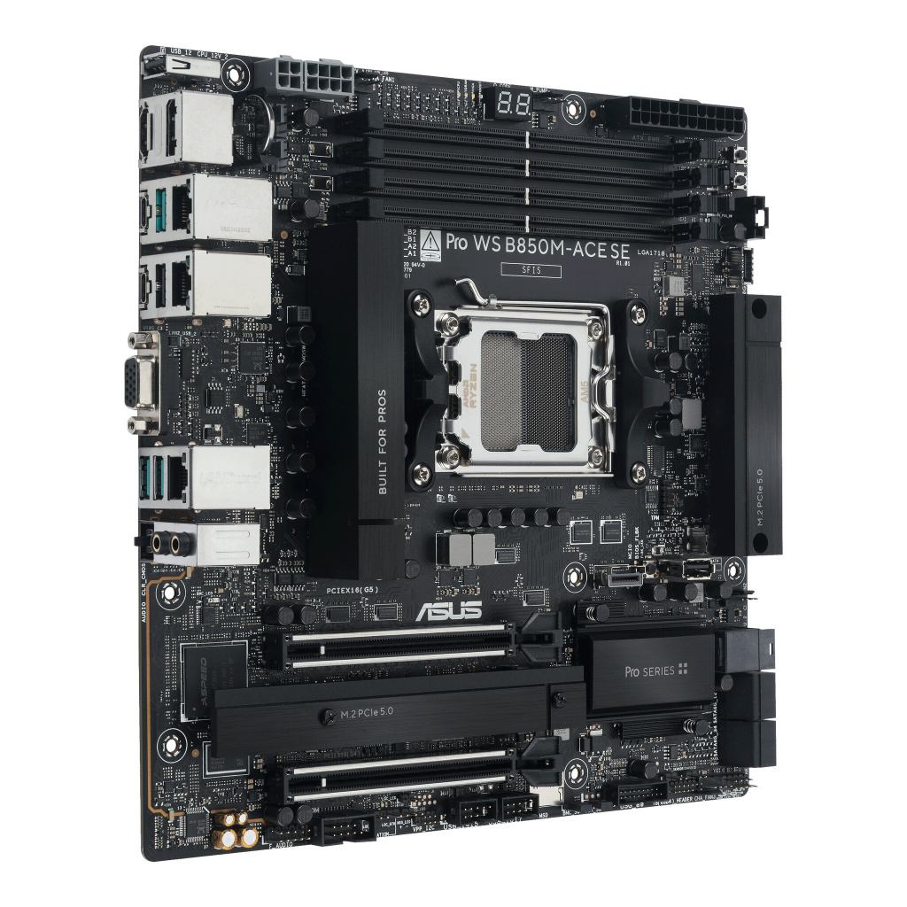 ASUS PRO WS B850M-ACE SE AMD B850 Socket AM5 micro ATX - Afbeelding 2