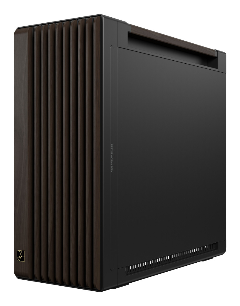 ASUS ProArt PA602 Wood Edition Modern Black - Metal Panel Midi Tower Zwart, Hout - Afbeelding 4