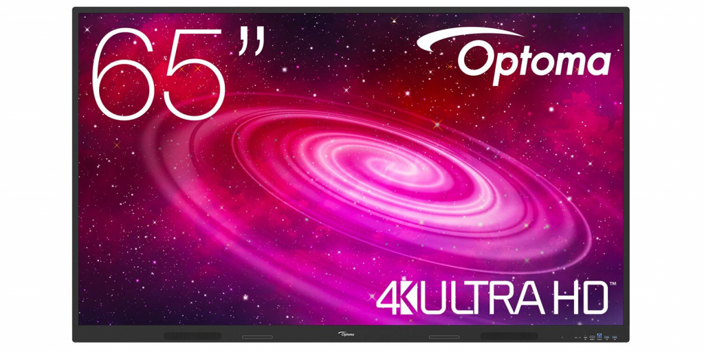 Optoma 1651RK interactief whiteboard 165,1 cm (65") 3840 x 2160 Pixels Touchscreen Zwart HDMI