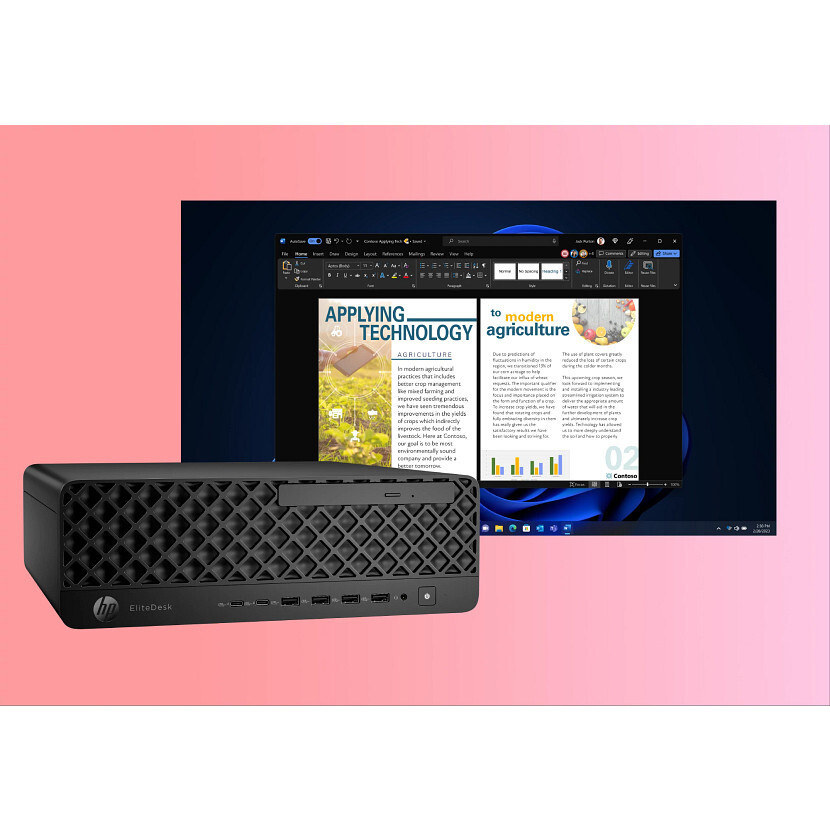 HP EliteDesk 8 SFF G1i AI Wolf Pro Security Edition Intel Core Ultra 7 265 16 GB DDR5-SDRAM 512 GB SSD Windows 11 Pro PC AI PC Z - Afbeelding 9