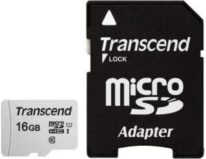 Transcend microSDHC 300S 16GB NAND Klasse 10