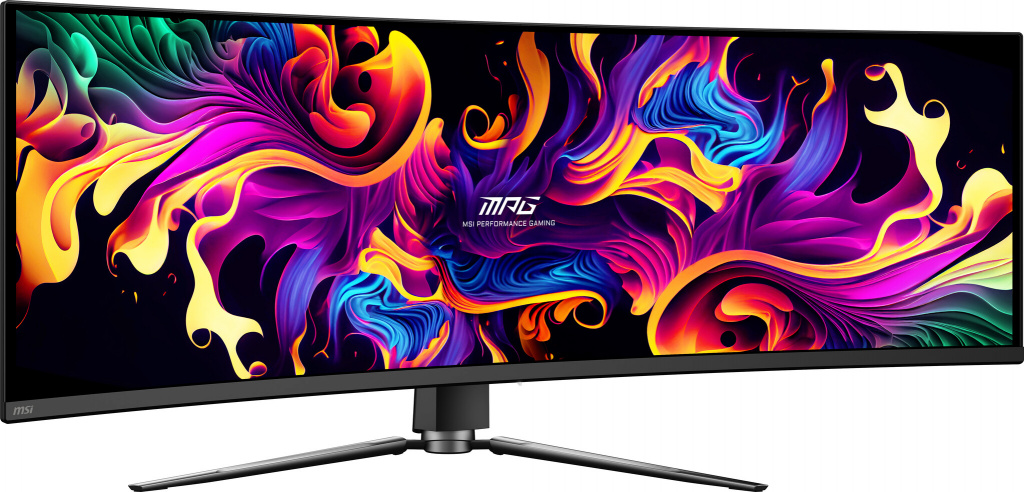 MSI MPG 491CQP QD-OLED computer monitor 124,5 cm (49") 5120 x 1440 Pixels Dual WQHD Zwart - Afbeelding 2