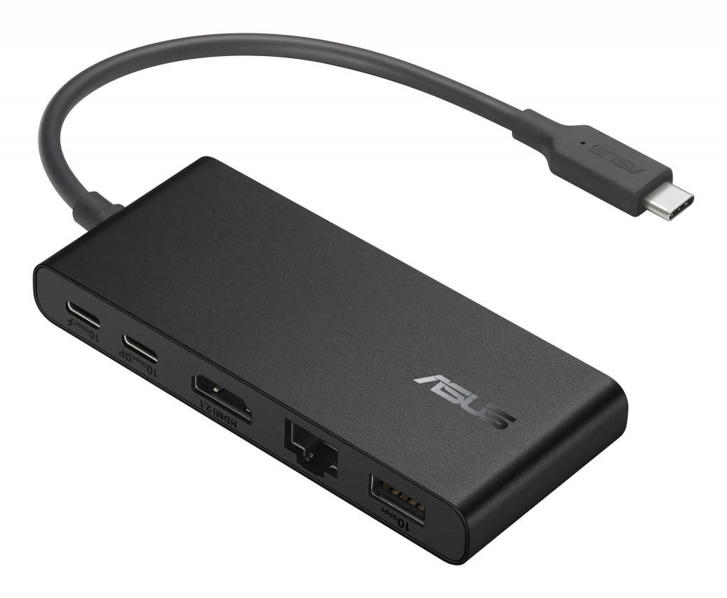 ASUS Dual 4K USB-C Dock DC201 Bedraad USB 3.2 Gen 2 (3.1 Gen 2) Type-C Zwart - Afbeelding 3