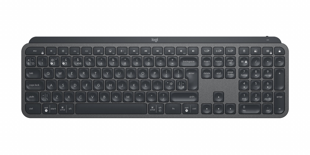 Logitech Master 920-010250 toetsenbord Kantoor RF-draadloos + Bluetooth UK International Grafiet - Afbeelding 6