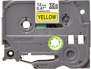 Brother TZE-631 labelprinter-tape Zwart op geel