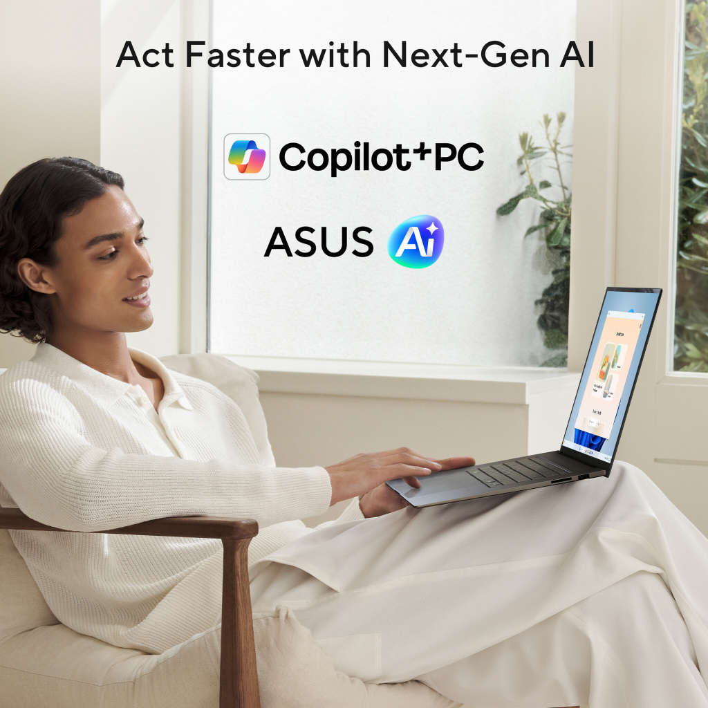 ASUS Zenbook S16 UM5606GA-SS180W Copilot+ PC AMD Ryzen AI 9 465 Laptop 40,6 cm (16") 3K 32 GB LPDDR5x-SDRAM 1 TB SSD Wi-Fi 7 (80 - Afbeelding 31