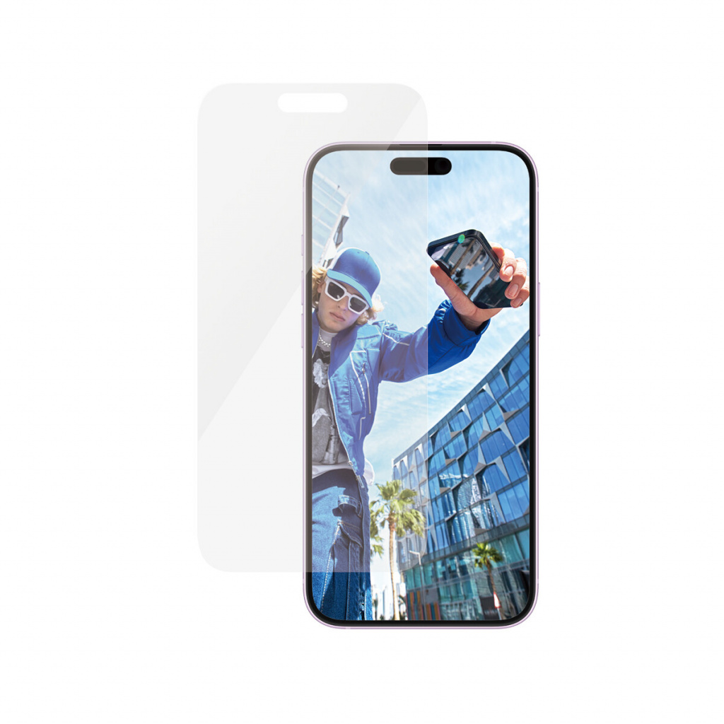 PanzerGlass ® Screen Protector iPhone 16 Plus | 15 Plus | Classic Fit Doorzichtige schermbeschermer Apple 1 stuk(s)