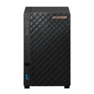 Asustor AS1202T data-opslag-server NAS Tower Realtek 1 GB DDR4 0 TB ADM Zwart