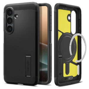 Spigen Tough Armor (Magfit) mobiele telefoon behuizingen 17 cm (6.7") Hoes Zwart