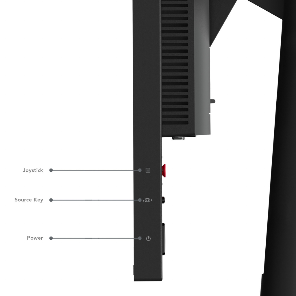 Lenovo ThinkVision T24d-30 Monitor - Afbeelding 10