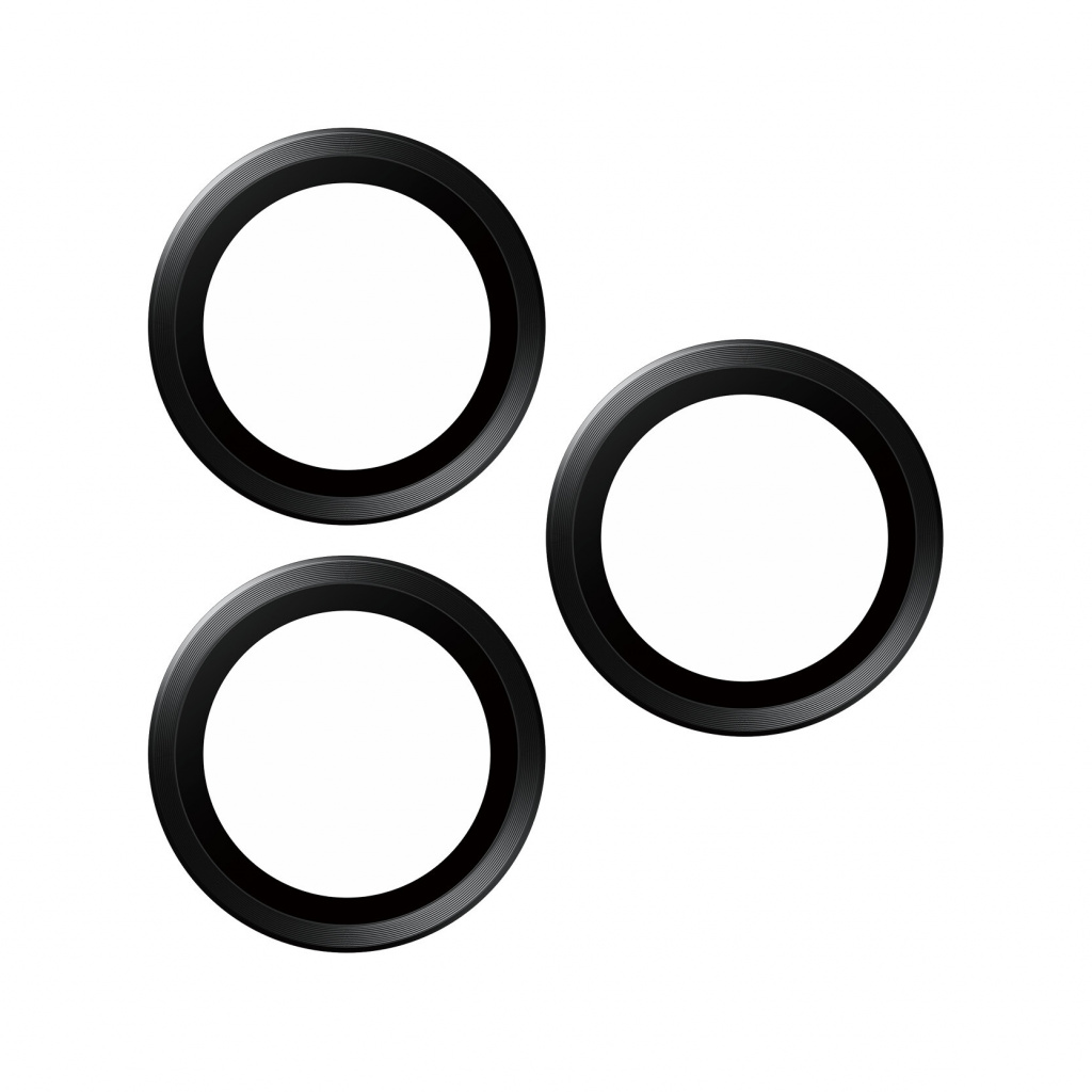 PanzerGlass ® Hoops® Titanium Camera Lens Protector Black iPhone 15 Pro | 15 Pro Max Doorzichtige schermbeschermer Apple 1 stuk( - Afbeelding 2