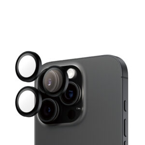 PanzerGlass ® Hoops® Camera Lens Protector Black iPhone 16 Pro | 16 Pro Max Doorzichtige schermbeschermer Apple 1 stuk(s)