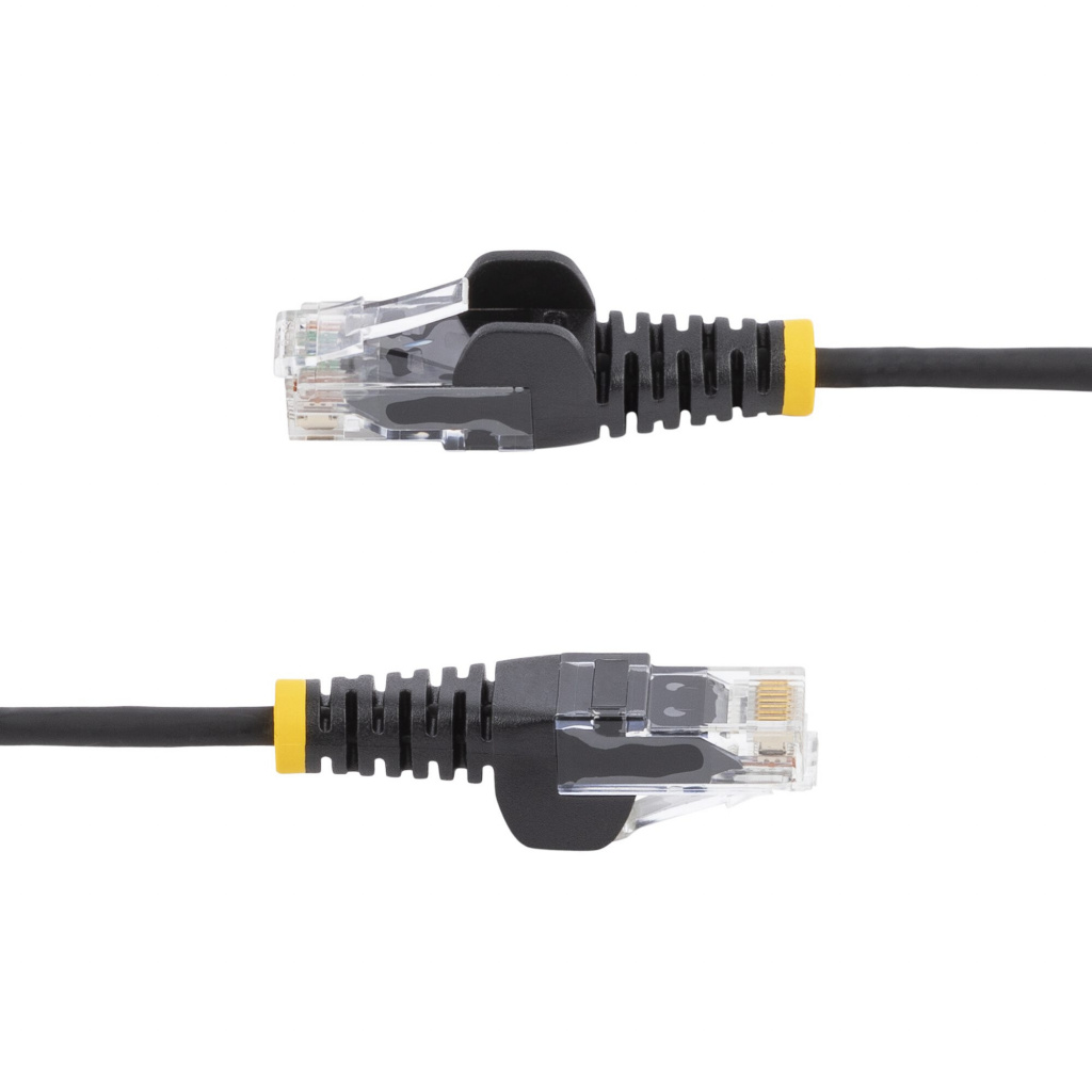 StarTech.com 10m Dunne CAT6 Ethernet Kabel, Zwart, Snagless, 100W PoE, UTP, LSZH, 28AWG Pure Koperdraad, Slim RJ45 Netwerk Patch - Afbeelding 3
