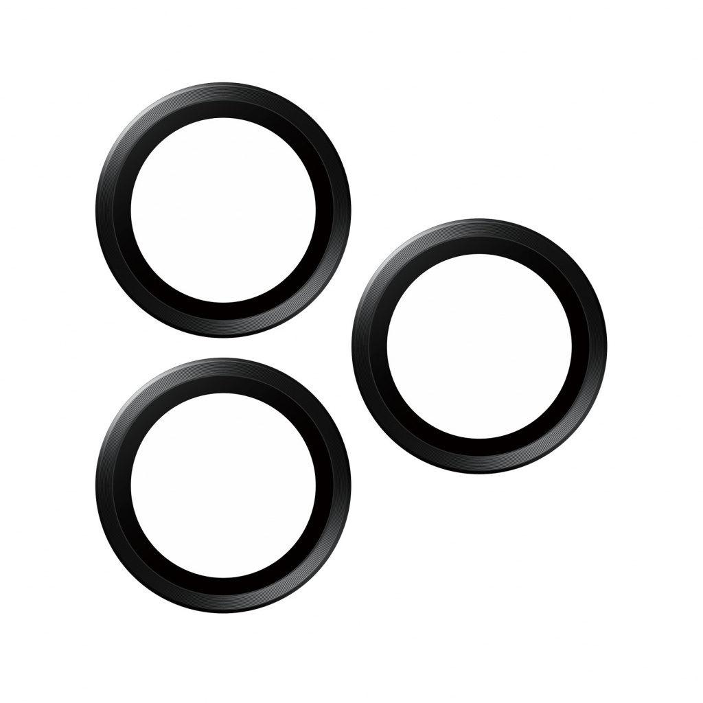PanzerGlass ® Hoops® Metal Camera Lens Protector Black iPhone 15 Pro | 15 Pro Max Doorzichtige schermbeschermer Apple 1 stuk(s) - Afbeelding 4