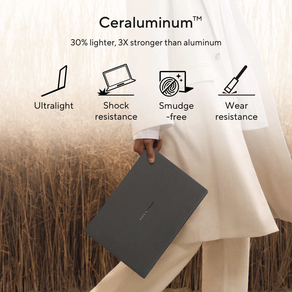 ASUS Zenbook S16 UM5606GA-SS180W Copilot+ PC AMD Ryzen AI 9 465 Laptop 40,6 cm (16") 3K 32 GB LPDDR5x-SDRAM 1 TB SSD Wi-Fi 7 (80 - Afbeelding 25