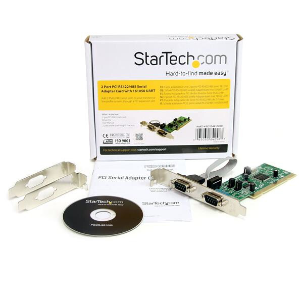 StarTech.com 2-poort PCI RS422/485 Seriële Adapter-kaart met 16550 UART - Afbeelding 5