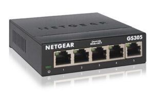 NETGEAR GS305 Unmanaged L2 Gigabit Ethernet (10/100/1000) Zwart
