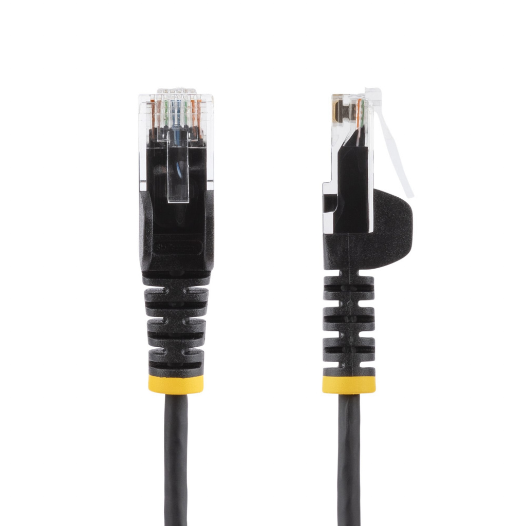 StarTech.com 10m Dunne CAT6 Ethernet Kabel, Zwart, Snagless, 100W PoE, UTP, LSZH, 28AWG Pure Koperdraad, Slim RJ45 Netwerk Patch - Afbeelding 2