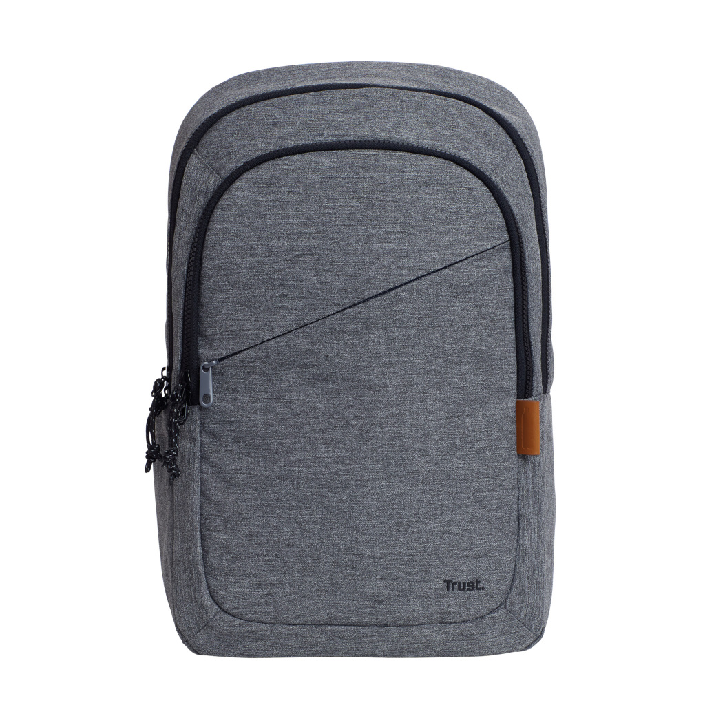 Trust Avana Rugzak 16 inch - Laptoprugzak – Voor laptops tot 16 inch – Gerecycled polyester – Grijs - Afbeelding 2