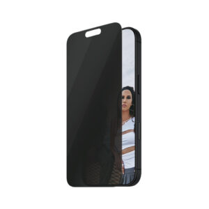 PanzerGlass SAFE. by ® 2-Way Privacy Screen Protector iPhone 16 Pro Max | Ultra-Wide Fit Doorzichtige schermbeschermer Apple 1 s