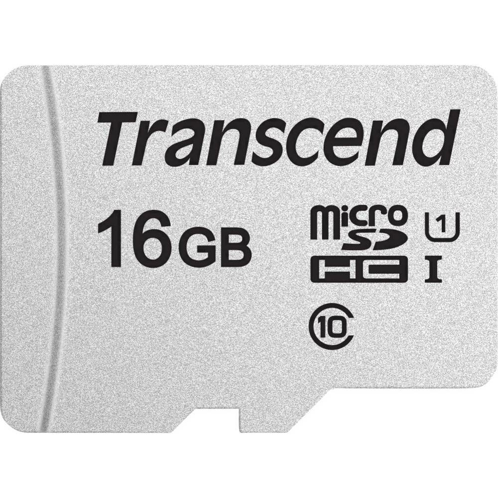 Transcend microSDHC 300S 16GB NAND Klasse 10 - Afbeelding 2