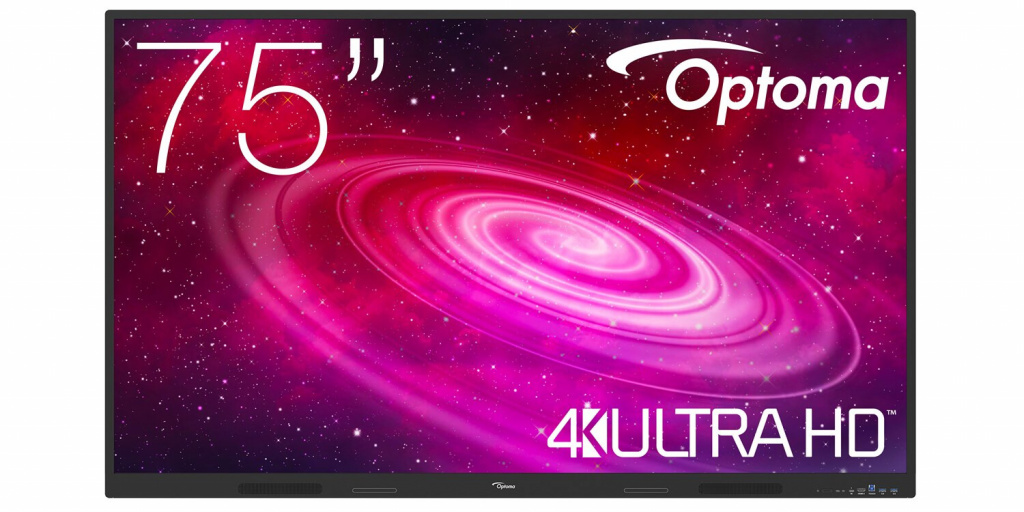 Optoma 1751RK interactief whiteboard 190,5 cm (75") 3840 x 2160 Pixels Touchscreen Zwart HDMI