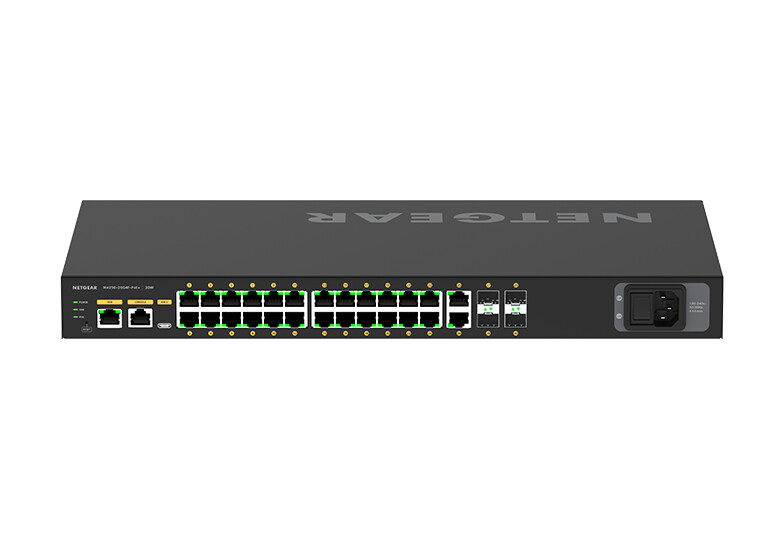 NETGEAR GSM4230P Managed L2/L3 Gigabit Ethernet (10/100/1000) Power over Ethernet (PoE) 1U Zwart - Afbeelding 5
