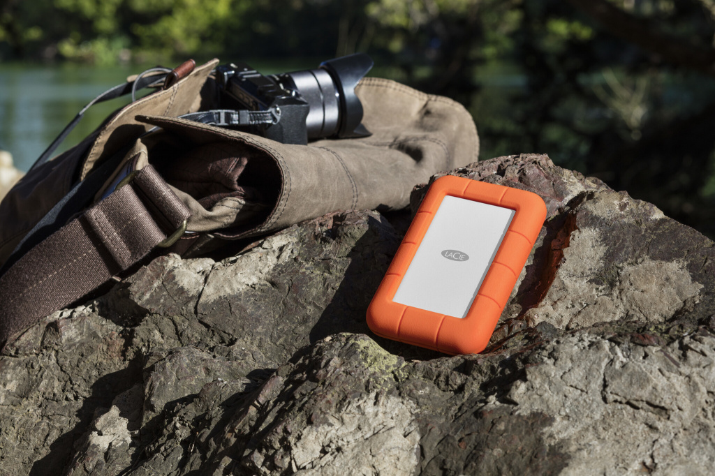 LaCie Rugged USB-C externe harde schijf 5 TB USB Type-C 3.2 Gen 1 (3.1 Gen 1) Grijs, Geel - Afbeelding 7