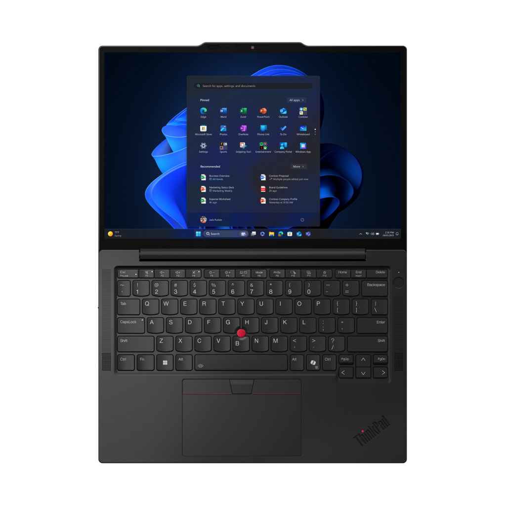 Lenovo ThinkPad X13 Gen 6 (Intel) Intel Core Ultra 7 255U Laptop 33,8 cm (13.3") WUXGA 32 GB LPDDR5x-SDRAM 512 GB SSD Wi-Fi 7 (8 - Afbeelding 16
