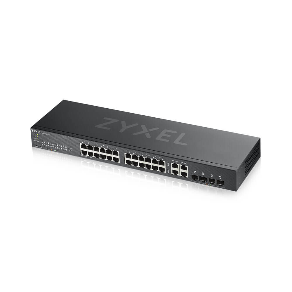Zyxel GS1920-24V2 Managed Gigabit Ethernet (10/100/1000) Zwart - Afbeelding 4