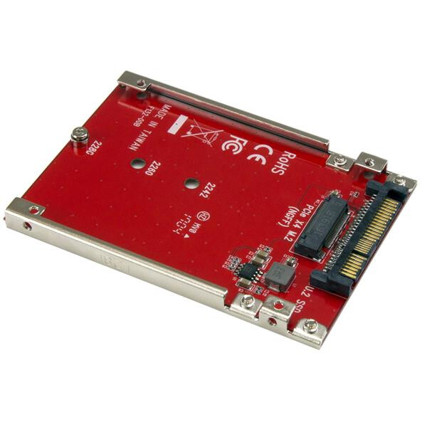 StarTech.com M.2 schijf naar U.2 (SFF-8639) host adapter voor M.2 PCIe NVMe SSDs - Afbeelding 2