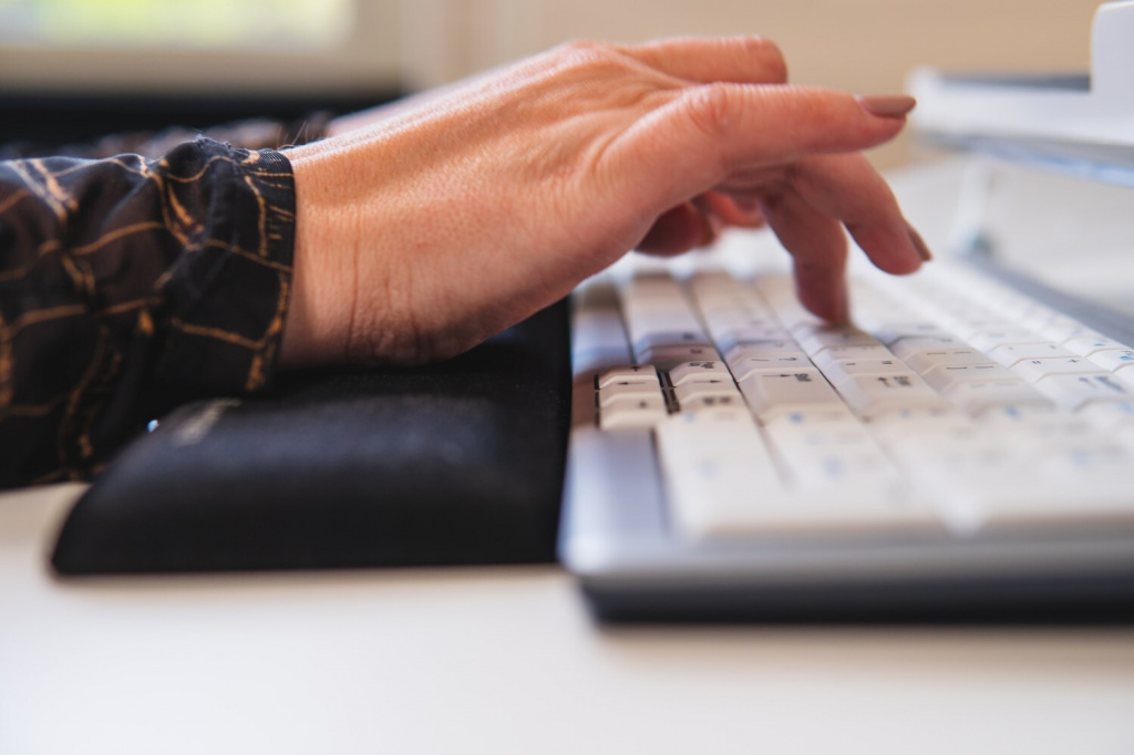 BakkerElkhuizen Trapezium Ergo Wrist Rest Compact - Afbeelding 7