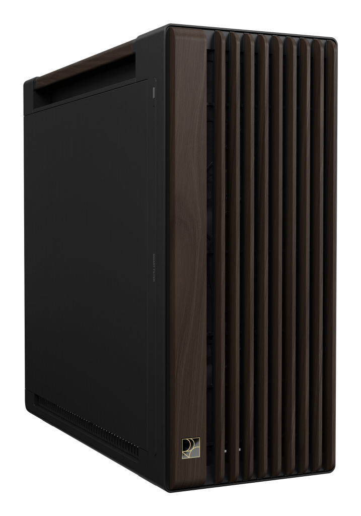 ASUS ProArt PA602 Wood Edition Modern Black - Metal Panel Midi Tower Zwart, Hout - Afbeelding 2