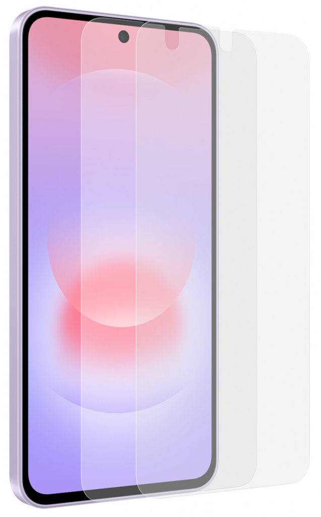 Samsung EF-UA376CTEGWW scherm- & rugbeschermer voor mobiele telefoons Doorzichtige schermbeschermer 2 stuk(s) - Afbeelding 2