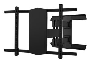 B-Tech Twin Cantilever 190,5 cm (75") Muur Zwart