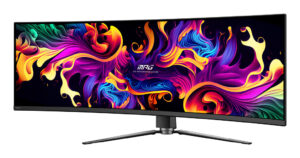 MSI MPG 491CQP QD-OLED computer monitor 124,5 cm (49") 5120 x 1440 Pixels Dual WQHD Zwart