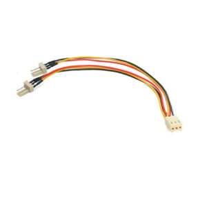 StarTech.com 15 cm TX3 ventilatorvoedingsplitterkabel