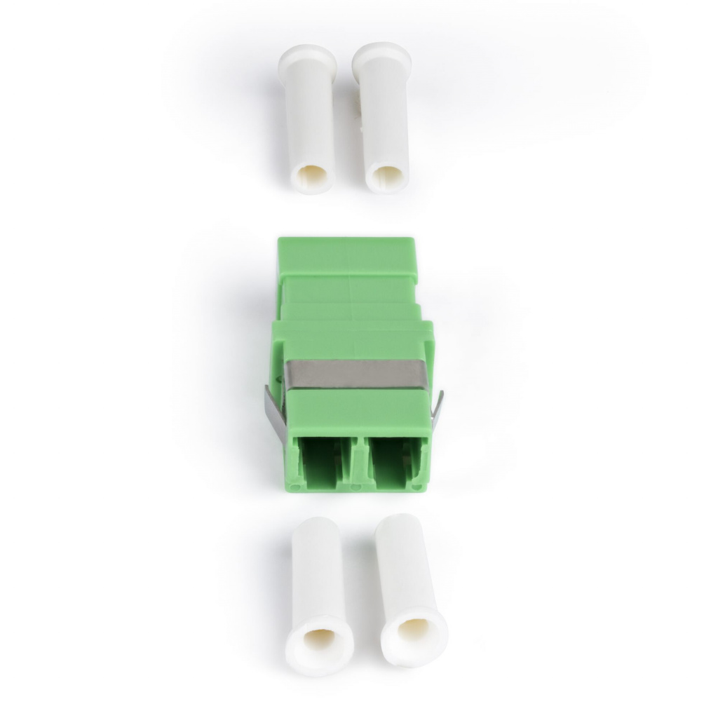 StarTech.com LC naar LC Coupler, 10 Stuks, OS2 Single Mode SC Footprint LC Glasvezel Koppelstuk zonder Flens, LC/APC Duplex Adap - Afbeelding 3