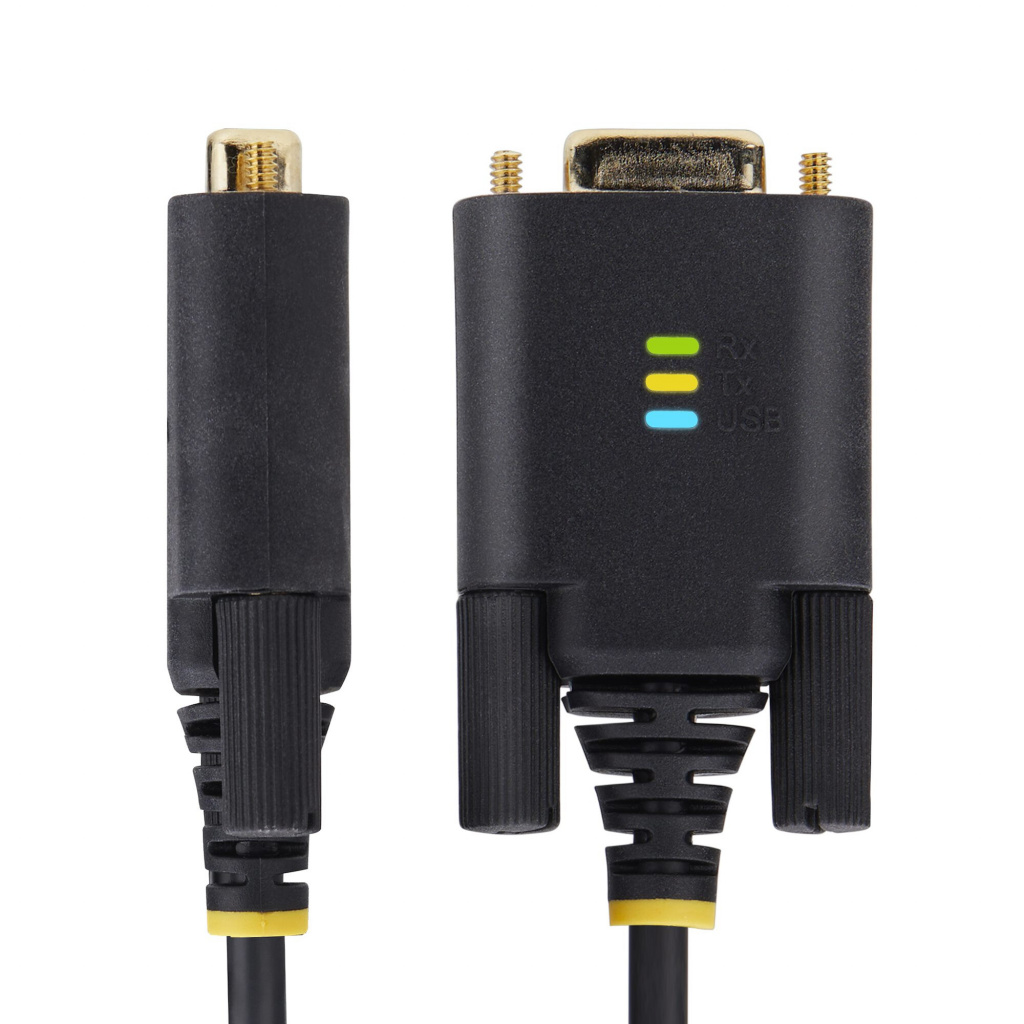 StarTech.com 3m USB naar Seriëel Adapter Kabel, COM Retention, Verwisselbare DB9 Schroeven/Moeren, USB-A naar RS232 DB9 Converte - Afbeelding 2