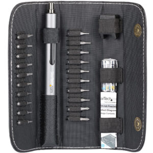 StarTech.com 20 Bit Elektrische Precisie Schroevendraaier Set - Mini Schroevendraaier op Batterij voor Laptop, Computer, Tablet,