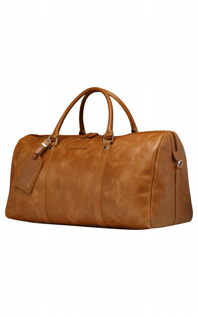 dbramante1928 Kastrup Leer Bruin Unisex Handtas - Afbeelding 5