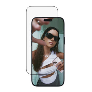 PanzerGlass SAFE. by ® Screen Protector w. Black Frame iPhone 17 Pro Max | Ultra-Wide Fit w. EasyAligner Doorzichtige schermbesc
